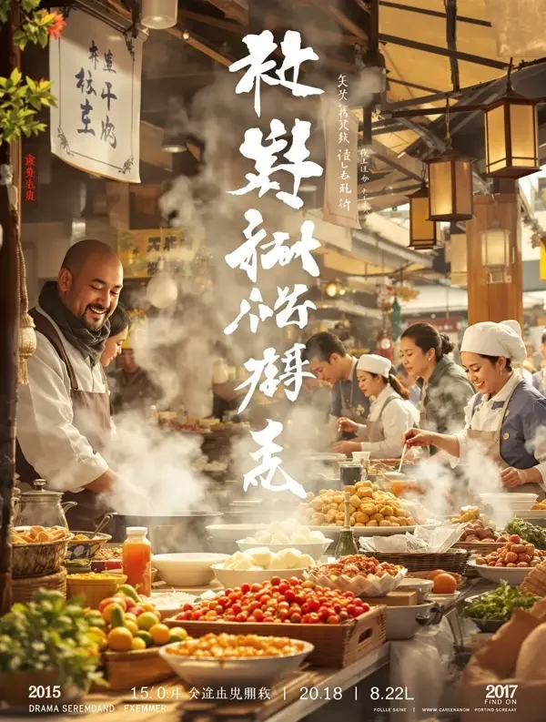 《小镇菜市场的早晨》田园短剧封面